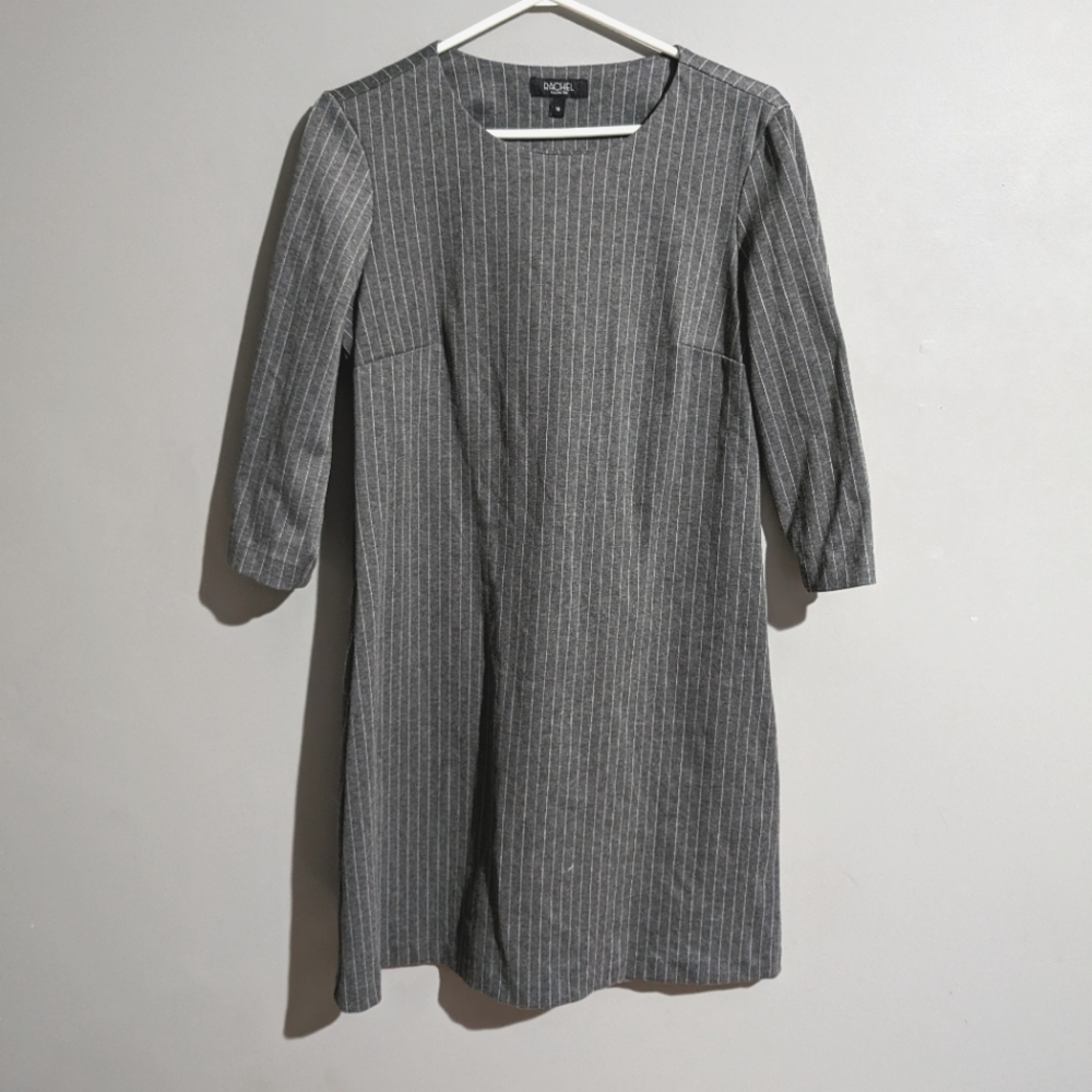 Rachel Roy midi pinstripe dress size 10